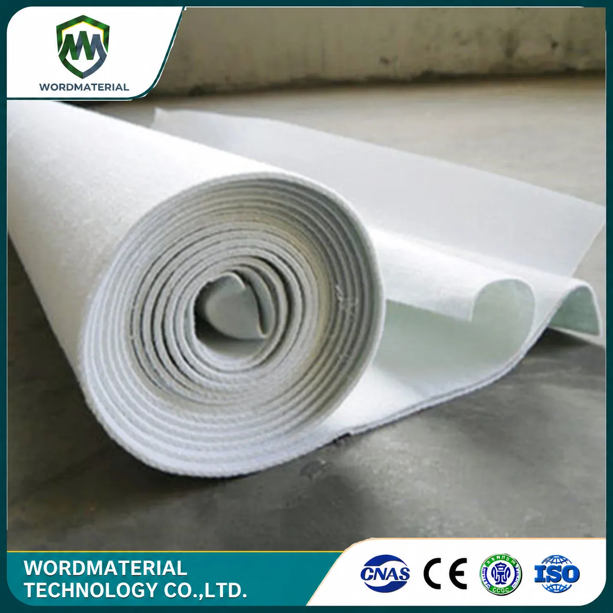 Geocomposite: Geomembrane with Geotextile