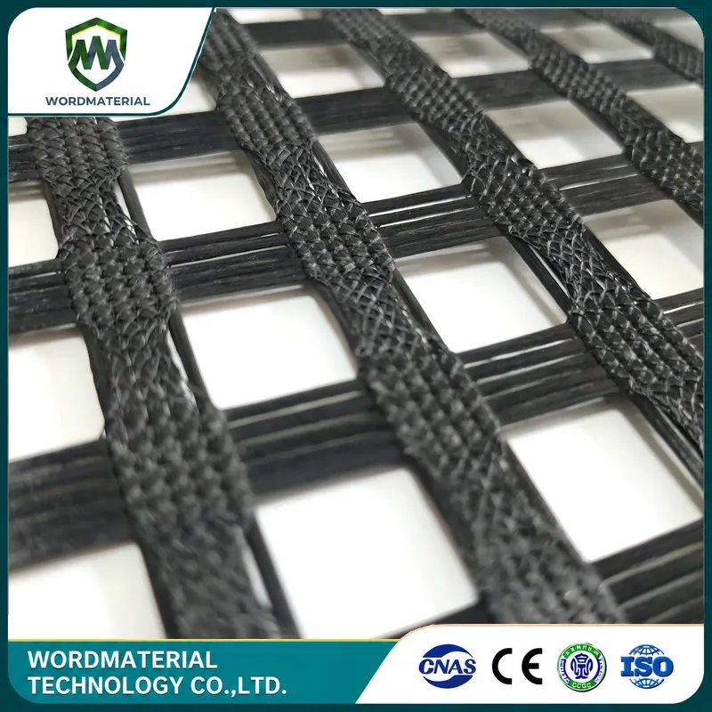 Wrap Knitting Polyester Geogrid