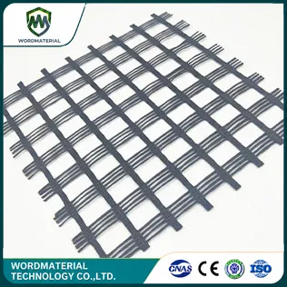 Wrap Knitting Fiberglass Geogrid